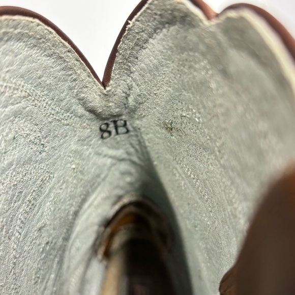 ✨Ariat Women’s Tan Leather Western Boots Size 8B - Picture 13 of 14